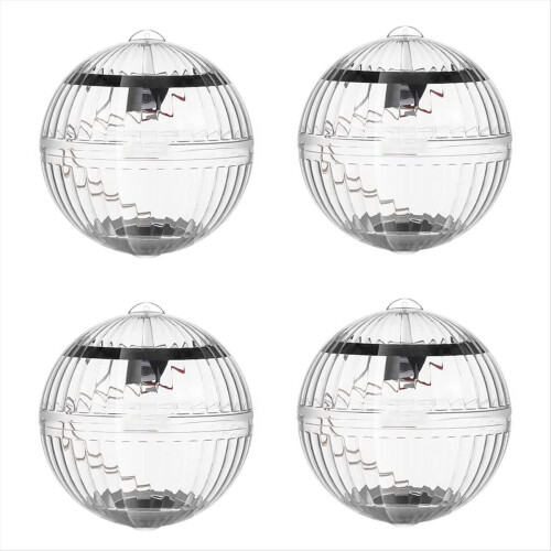 4PCS Solar Floating Pool Light, Waterproof LED Col 2
