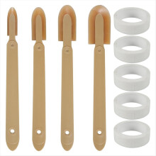 4PCS Rubber Caulking Tool,Caulking Spatulas Caulk