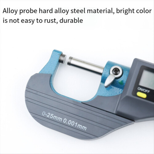 Digital Micrometer, Professional Inch/Metric Measu 2