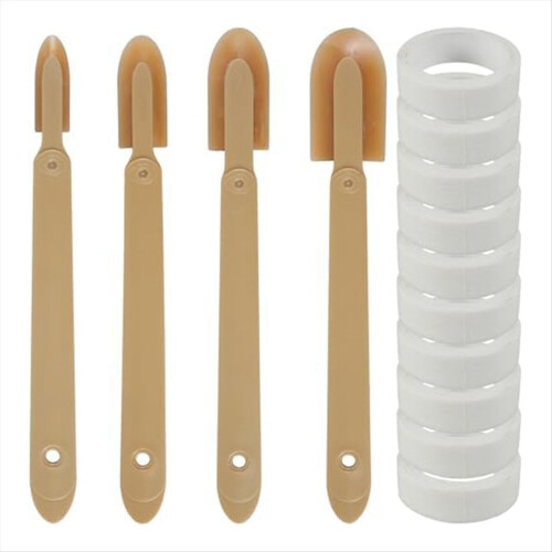 4PCS Rubber Caulking Tool,Caulking Spatulas Caulk 1