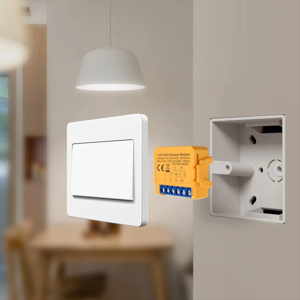 Tuya Wifi Smart Dimmer Switch Module 2Ch Control L 4854180885218