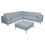 Alu-Garten-Garnitur MCW-C47, Sofa, Outdoor Stoff/Textil 1