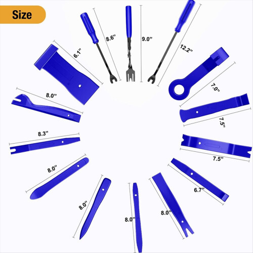 238 Pieces Trim Removal Tools, Car Push Pin Bumper 2