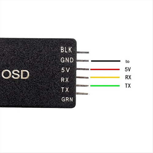 Flight Control Module for PIX//Pixhack OSD Mini Di 2
