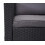 Poly-Rattan-Garnitur MCW-A29, Gartengarnitur Sitzgruppe Lounge-Esstisch-Set, schwarz 6
