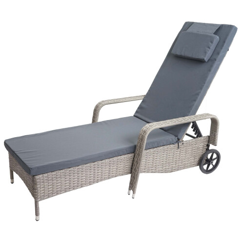 Poly-Rattan Bain de soleil Cesena