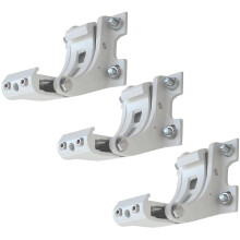 3er-Set Wandhalterung für Markise H124, Wandkonsole Wandmontage Adapter