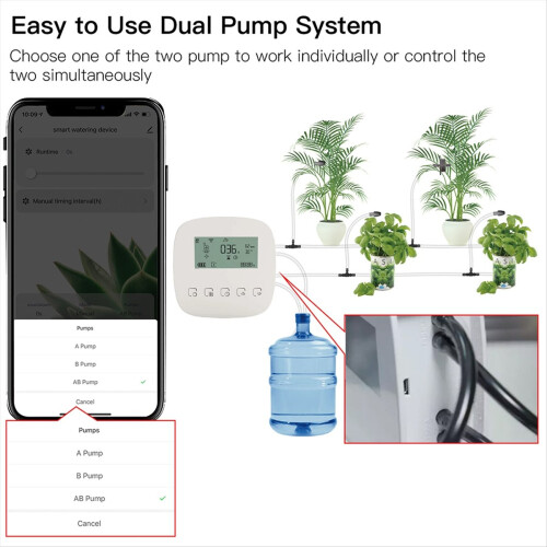 WiFi Tuya Smart Watering Machine Automatic Micro-D