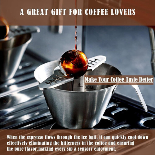 Espresso Ball for Coffee Cooling Tool Stainless St 2