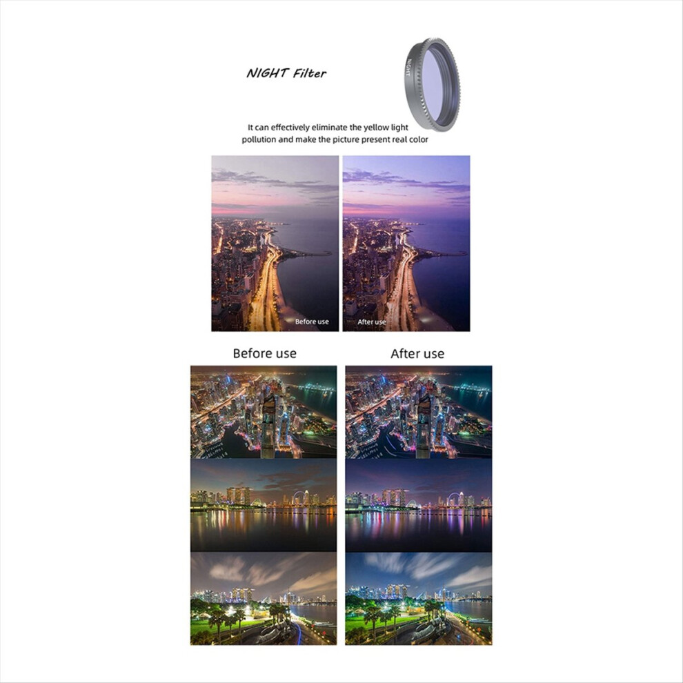 For Go 2/3 Lens Filters Nd8 Nd16 Nd32 Nd64 Mcuv Cp Light 4854180899208