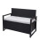 Poly-Rattan Banc 2 places MCW-F39 1