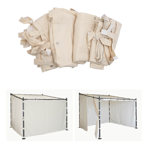 Paroi latérale Pergola MCW-A22, set de 4 pièces 1