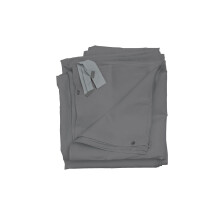 4er-Set Seitenwand für Pergola Calpe, Ersatzseitenwand Pavillon 4x4m, Polyester