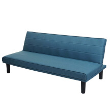 Schlafsofa MCW-J17, Couch Klappsofa Gästebett Bettsofa, Schlaffunktion Stoff/Textil 165cm