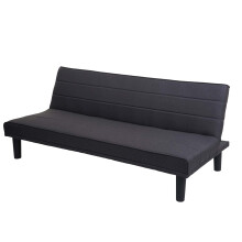 Schlafsofa MCW-J17, Couch Klappsofa Gästebett Bettsofa, Schlaffunktion Stoff/Textil 165cm
