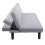 Schlafsofa MCW-J17, Couch Klappsofa Gästebett Bettsofa, Schlaffunktion Stoff/Textil 165cm 4