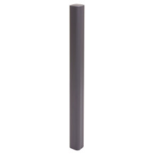 Poste de aluminio Sarthe Valla WPC, poste de columna, sistema enchufable