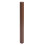 Poste de aluminio Sarthe Valla WPC, poste de columna, sistema enchufable 1