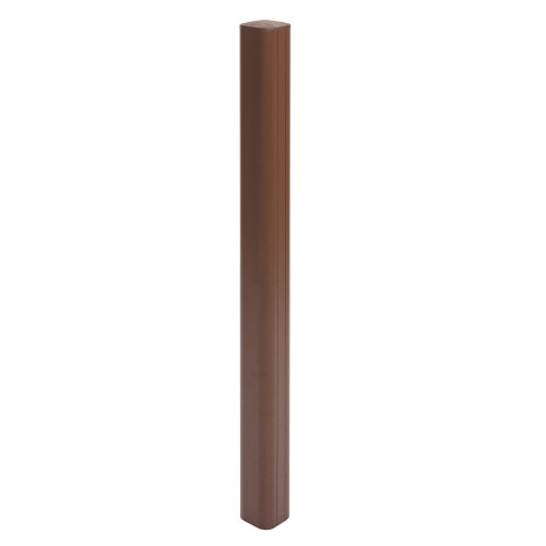 Poste de aluminio Sarthe Valla WPC, poste de columna, sistema enchufable