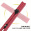 Adjustable 2-In-1 Drilling Positioning Ruler,Alumi 9