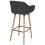2er-Set Barhocker Vaasa T381, Barstuhl Tresenhocker 5