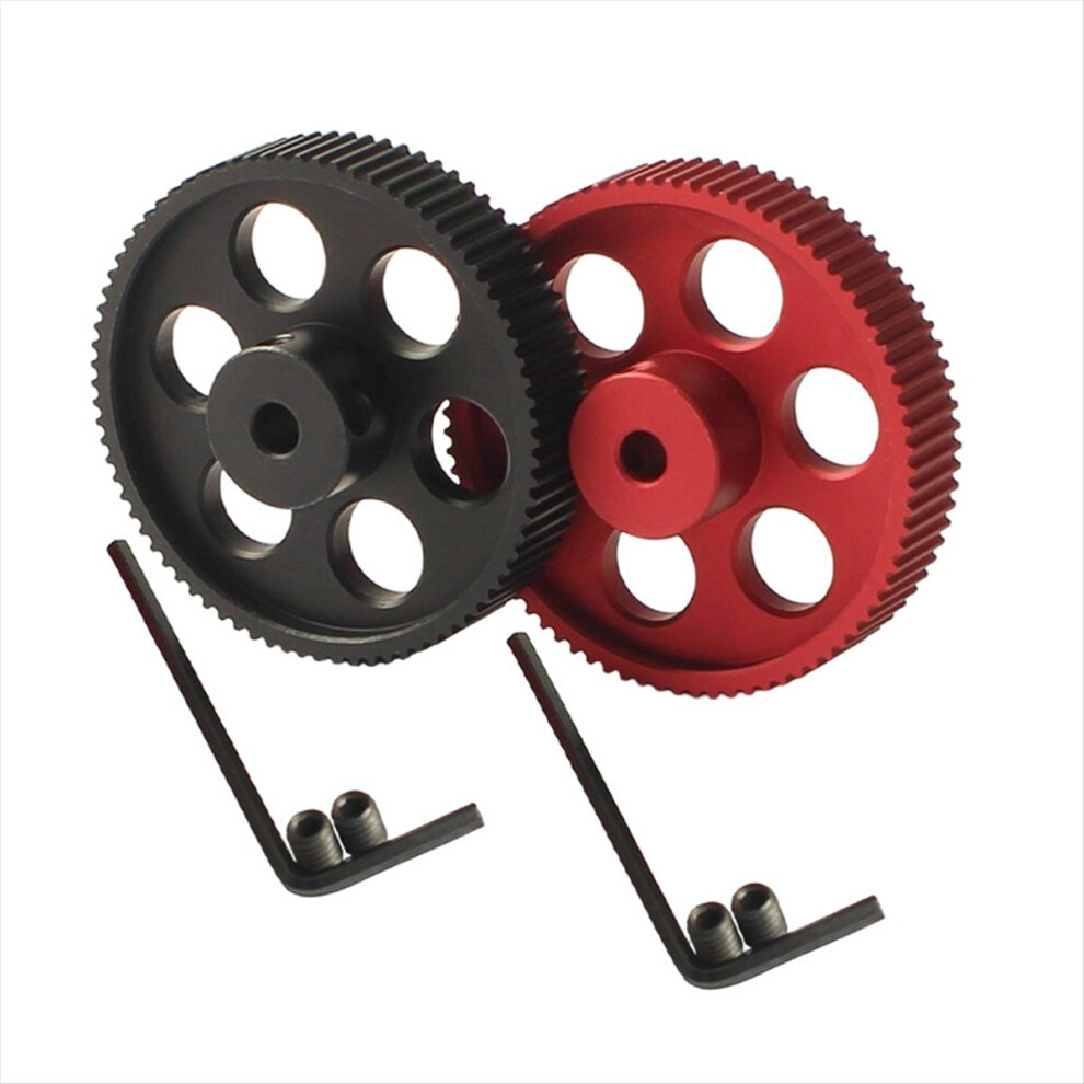 2Pcs 80Teeth 2Gt C Kit Timing Pulley Bore 5Mm 2Mgt 4854180805025