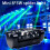 Mini Spider Light 8x3W RGBW LED Stage Beam Moving 6