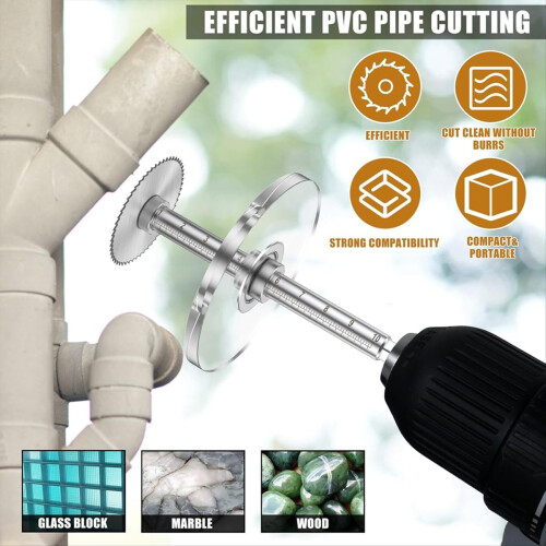 PVC Inside Cutter Tools Kit, Pipe for with Adjusta 2