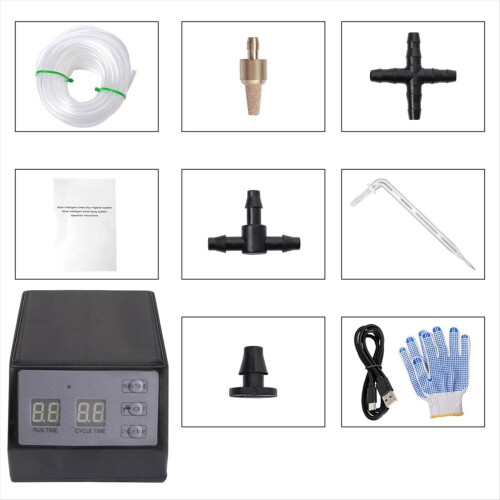 Solar Timed Automatic Watering Device, Smart Garde 1