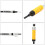 Electric Woodworking Carving Chisel Set with Yello 7
