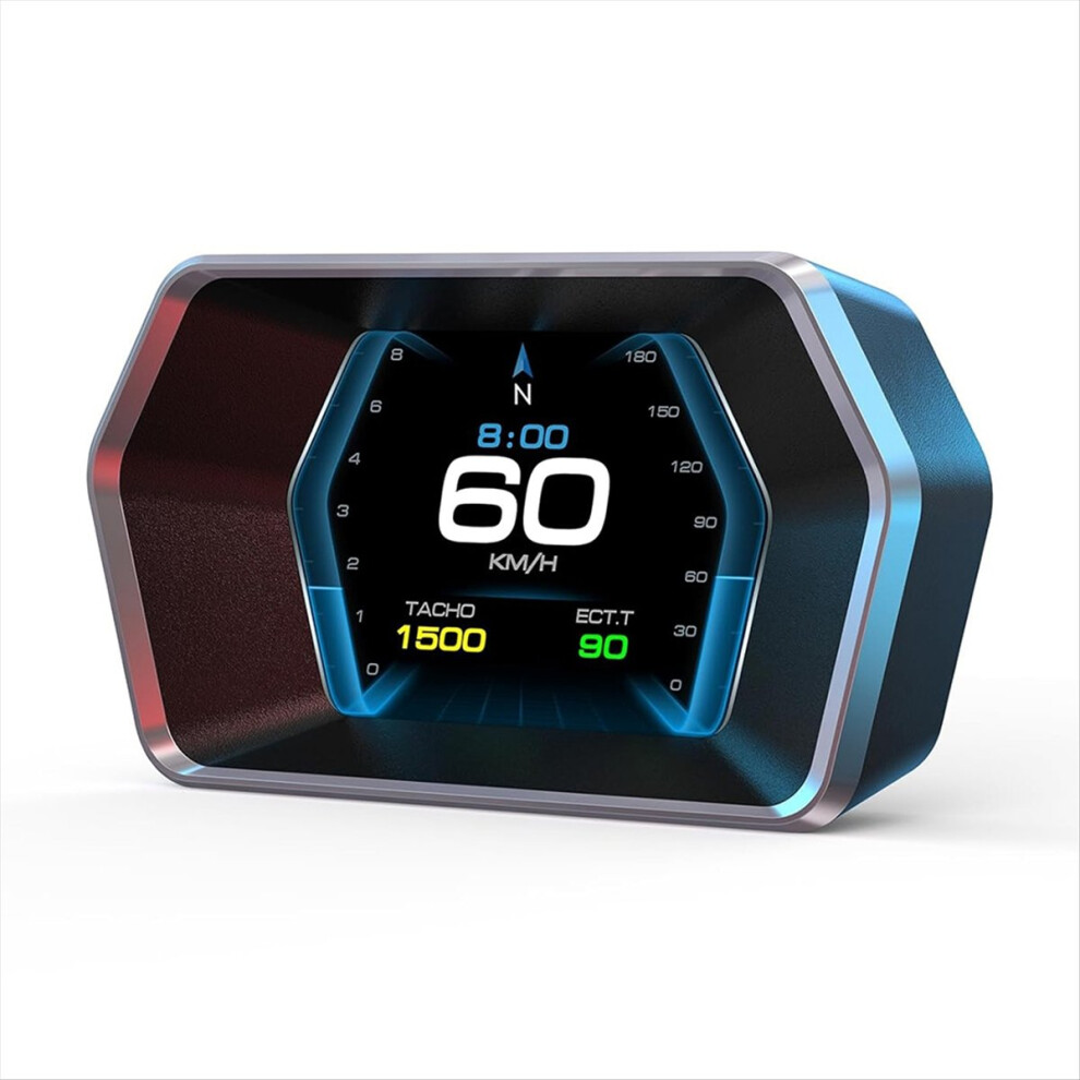 Car Heads Up Display, Smart Obd2 Gauge Gps Speedom 4854180808071