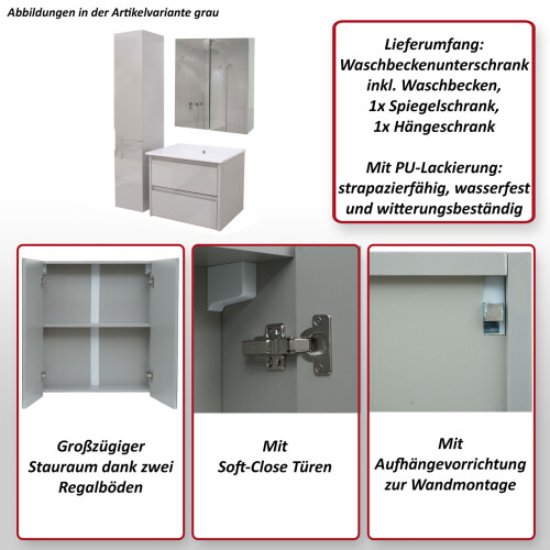 Juego de baño MCW-B19b 1