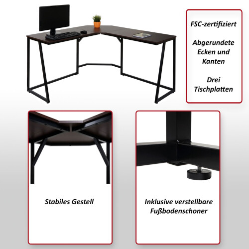 Bureau d'angle MCW-K66 2
