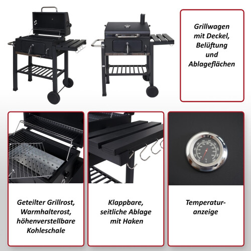 Chariot à barbecue MCW-K93 2