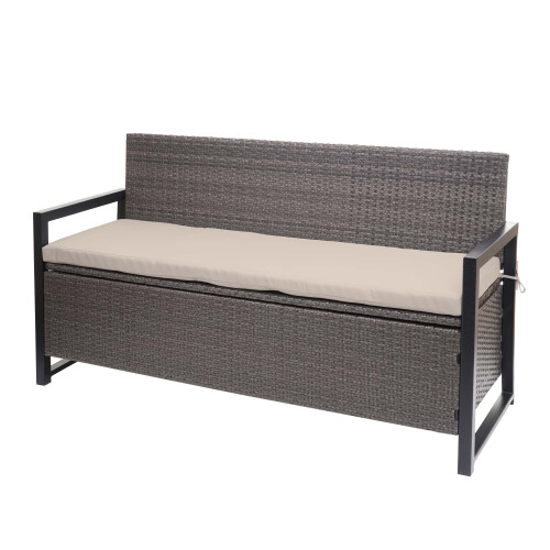 Poly-Rattan Banc 3 places MCW-F39