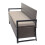 Poly-Rattan Banc 3 places MCW-F39 8
