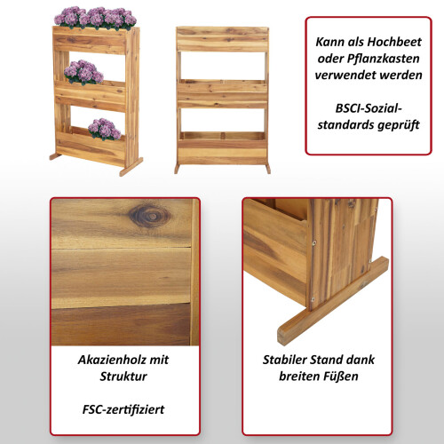 Étagère pour jardinières MCW-L20 2