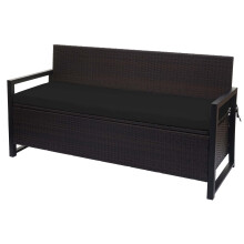 Poly-Rattan Banc 3 places MCW-F39