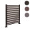 Clôture pour poubelles en aluminium MCW-K57 10