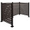 Clôture pour poubelles MCW-K57 8