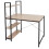 Bureau avec étagère MCW-K81 1