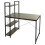 Bureau avec étagère MCW-K81 1