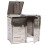 Cache-poubelle pour 2 poubelles MCW-E83 (2er) 1