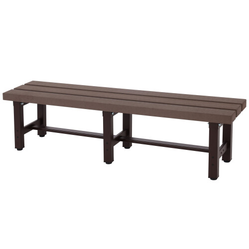 Banc de jardin en aluminium MCW-K60