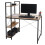 Bureau avec étagère MCW-K81 2