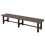 Banc de jardin en aluminium MCW-K60 1