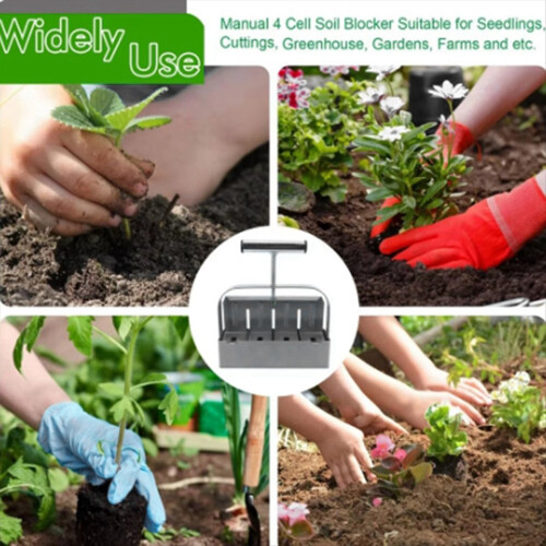 Handheld Seedling Soil Block Maker Soils Blocking 1