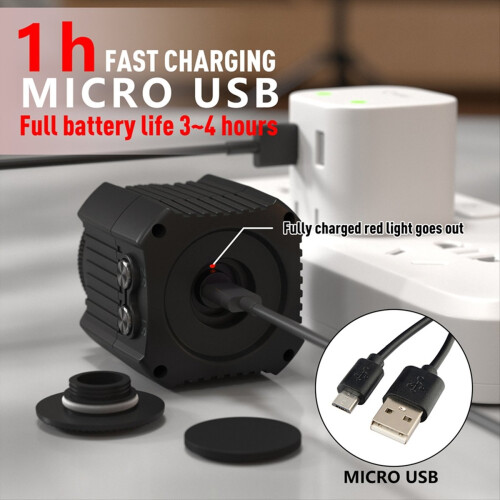 SL-19 Waterproof 60M Mini Camera LED Light for SLR 2