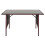 Table à manger en polyrotin MCW-G16 9