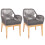 Chaise de jardin MCW-H56b (lot de 2) 1